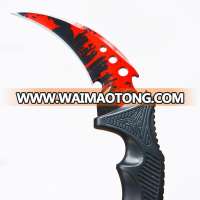 Outdoor CSGO Hunting Knife;Karambit Camping Knife;High Quality Stainless Steel Army Knives Tactical Karambit Knife