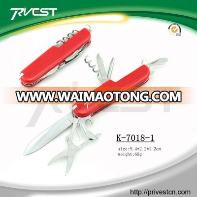 Wholesale Plastic Handle Daily Carry Multifunctional Swiss Knife