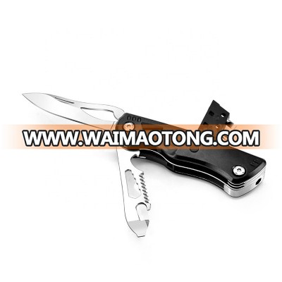 multi function pocket knife with scissors,bottle opener and corkscrew knifes survival knife