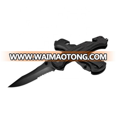 Wholesale High Quality Multi Folding Blade  Professional Custom Stainless Steel Outdoor Camping Pocket Knife With belt clip