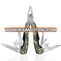 Multifunction Foldable Long Nose Combination Cutting Pliers Multi Tool With Aluminum Handle